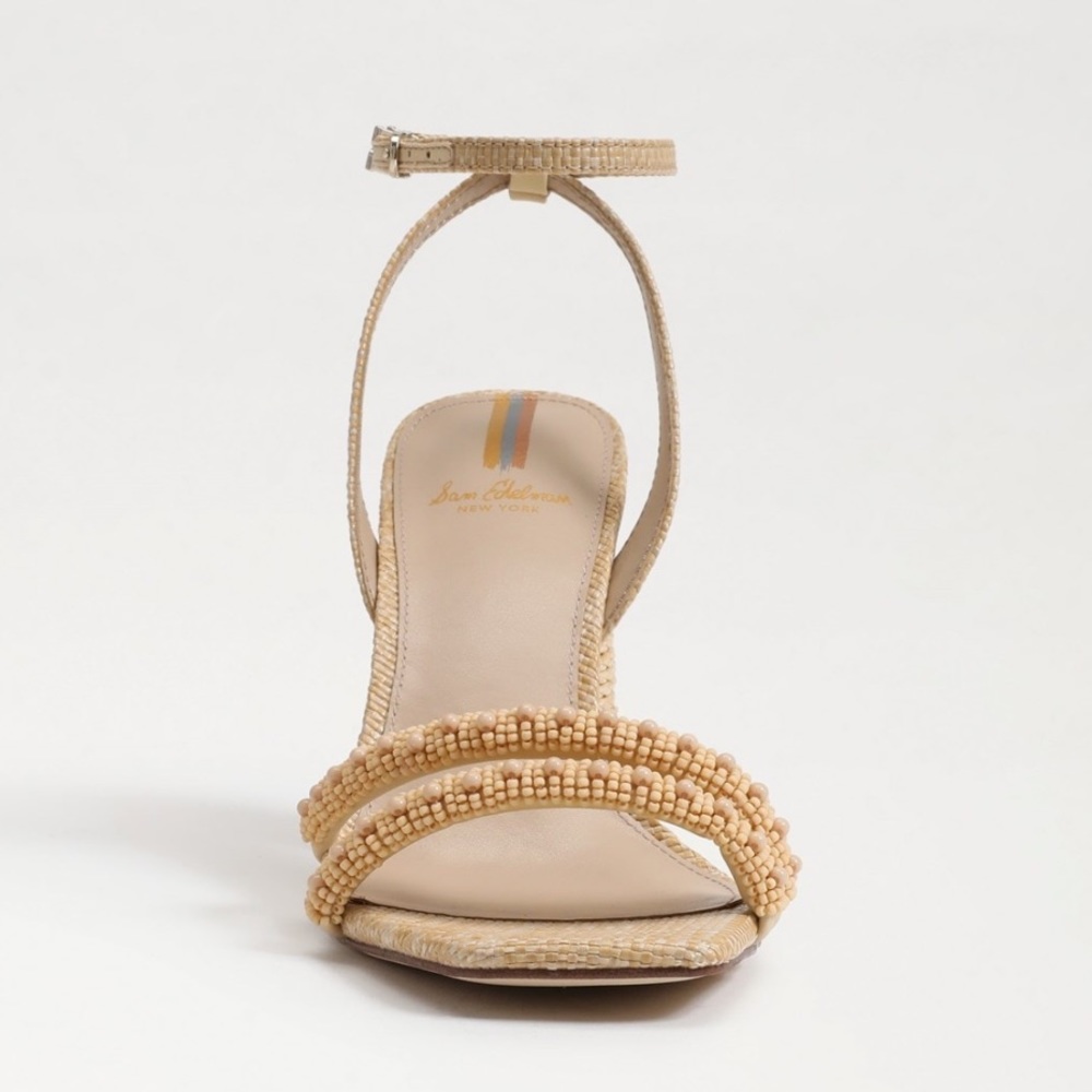 NWT Sam Edelman Kia Beads Block Sandal - Picture 6 of 14